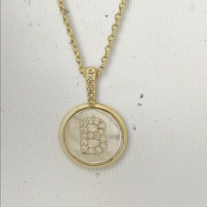 Melinda Maria Baby Love Letter B medallion